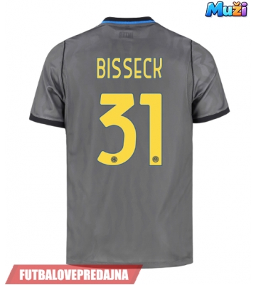 Lacne Muži Futbalové dres Inter Milan Yann Bisseck #31 2026-27 Krátky Rukáv - Tretina